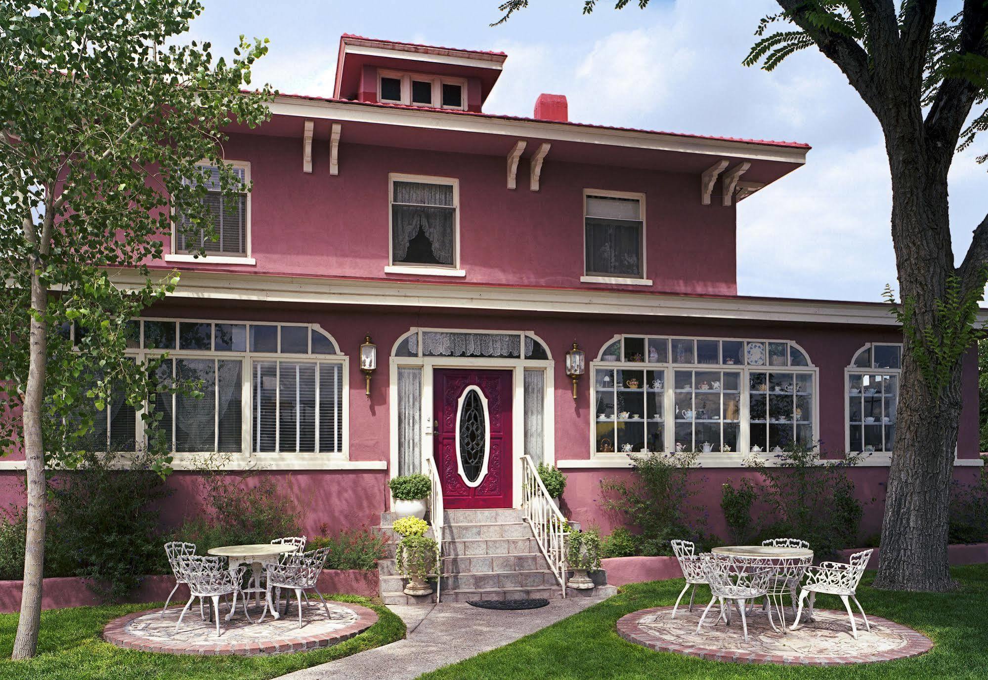 Bottger Mansion Of Old Town Hotel Albuquerque Bagian luar foto